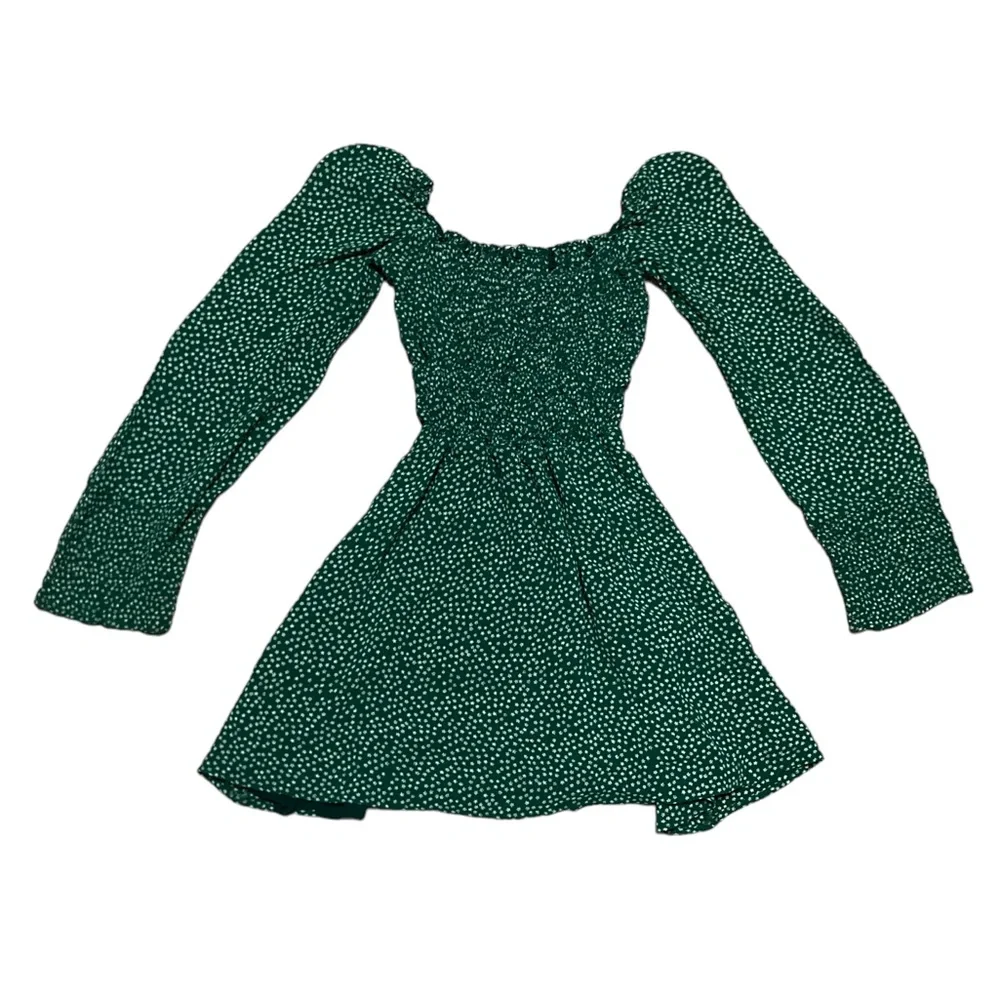 Reformation Green Mini Dress - Picture 3 of 9